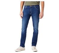 Wrangler Larston, Vaqueros para Hombre, Azul (For Real), 30W / 32L