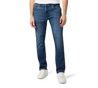 Wrangler Larston, Vaqueros para Hombre, Azul (Hare), 34W / 32L