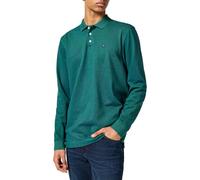 Wrangler LS Refined Polo Polo Camiseta para Hombre, Verde, S