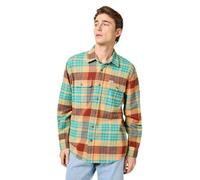 Wrangler LS Utility Shirt Camiseta, Gris Claro, L Hombres