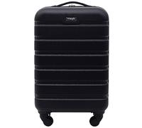 Wrangler Maleta de Mano rígida giratoria de 20 Pulgadas, Black, Carry-On 20-Inch, Equipaje Giratorio de Mano rígido