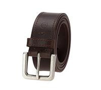 Wrangler Men’s Leather Country Casual Every Day Dress Belt for Jeans, Khakis Brown 38