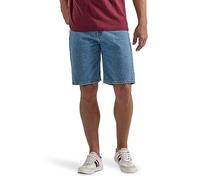 Wrangler Men's Authentics Classic Five Pocket Jean Short, Light Stonewash, 33