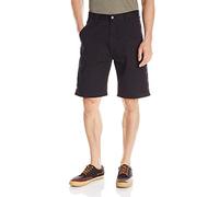 Wrangler Men's Authentics Classic Twill Cargo Short, Black Twill, 38