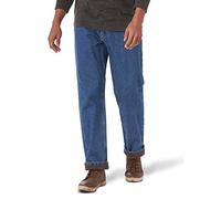 Wrangler Men's Authentics Fleece Lined 5 Pocket Pant, Stonewash, 34X30