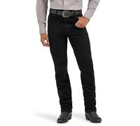 Wrangler Men's Cowboy Cut Slim Fit Jean, Shadow Black, 31x30