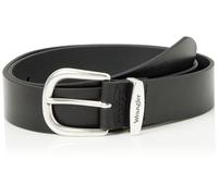 Wrangler Men's Easy Belt, Black, 90, Negro, 90