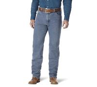 Wrangler Men's Premium Performance Cowboy Cut Reg Jean, Stone Bleach, 35W x 32L