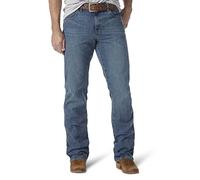 Wrangler Men's Retro Slim Fit Boot Cut Jean, Worn in, 33x32