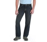 Wrangler Men's Rugged Wear Relaxed Straight Fit Jean,Blue,40x32