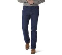 Wrangler Men's Slim Fit Flame Resistant Jean, Prewash, 32x34