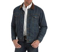 Wrangler Men's Western Concealed Carry Blanket Lined Denim Jacket