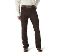 Wrangler Men's Wrancher Dress Jean,Brown,32x30