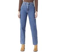 Wrangler Mom Straight Jeans, Azul (Winter Hue), 26W / 34L para Mujer