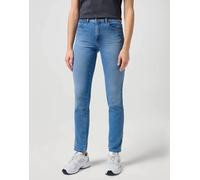 Wrangler - Mujer Slim Fit High Waist Vaqueros Suave & Superstretch - Slim Pearl