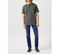 Wrangler Greensboro I, Jeans para Hombre, Negro/Amarillo, 36W / 34L