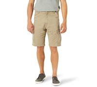 Wrangler Pantalón Corto Cargo de Ajuste Relajado para Hombre, Sarga Caqui británica, 33W