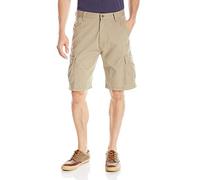 Wrangler Pantalón Corto Cargo de Ajuste Relajado para Hombre, Sarga Caqui británica, 52