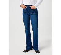 Wrangler Pantalón largo de mujer Flare. Azul 36-38/27 - Largo 30