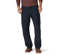 Wrangler Pantalón Vaquero Cargo para Hombre, Relaxed Fit, Straight Leg, Azul (Navy), 34W / 32L