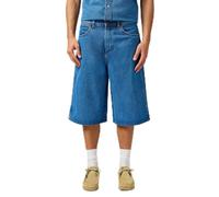 Wrangler Pantalones Cortos de Mezclilla para Hombre, Mid Stone, 34W