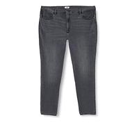 Wrangler - Pantalones de talle alto para mujer, pitillo, gris oscuro ('SOFT SMOKE') 42W / 32L