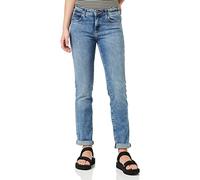 Wrangler Pantalones Rectos para Mujer, Airblue, W34 / L34