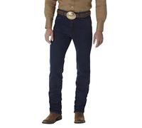 Wrangler - Pantalones Vaqueros de Corte Ajustado para Hombre (Corte Ajustado), Agua Oscura, 34W x 30L