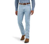 Wrangler - Pantalones Vaqueros de Corte Ajustado para Hombre (Corte Ajustado), Gold Buckle, 33W x 32L