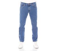 Wrangler Pantalones Vaqueros de Corte Regular Greensboro para Hombre, Pantalones Vaqueros elásticos, algodón Azul, Negro, Blue Tomorrow (Wss3hr13n), 44W x 34L