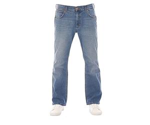 Wrangler Pantalones vaqueros para hombre Bootcut Jacksville, pantalones vaqueros para hombre, algodón, elásticos, Worn Vintage (Wss5kn95z), 36W x 34L