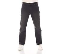 Wrangler Pantalones Vaqueros para Hombre, Corte Regular, Texas, elásticos, auténticos, Rectos, Vaqueros, algodón, Negro, Azul, Gris, Cash Black (Wss1ht240), 30W x 32L