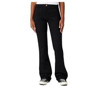 Wrangler Pantalones Vaqueros para Mujer, Estilo Retro, Negro, W33 / L32, Retro Black, 33W x 32L