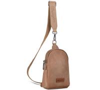 Wrangler Pequeñas bolsas cruzadas para mujer, riñoneras para viajes, regalo del día de la madre, Clásico-caqui