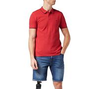 Wrangler Pique Polo, Red X47, S para Hombre