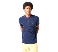 WRANGLER Camiseta 'POLO SHIRT' navy / rojo, Talla L