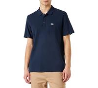 Wrangler Polo Camiseta, Azul Marino, S para Hombre