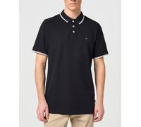 Wrangler Polo de hombre logo bordado. Negro 4/L