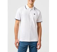 Wrangler Polo Shirt, Blanco, L Hombres
