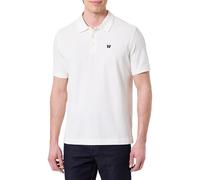 Wrangler Polo para Hombre, Color Blanco Desgastado, Talla M