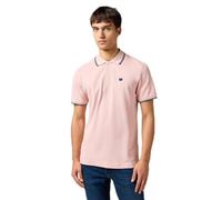 Wrangler Polo para Hombre, Color Rosa Plateado., M