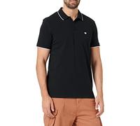 Wrangler Polo Shirt, Camisa de los Hombres, Black, Small