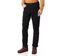 Wrangler Jeans para hombre Red Kabel Regular Negro (Black Rinse) 32W/32L