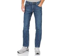 Wrangler Red Kabel Straight, pantalones para Hombre, Authentic Blue, 30W / 30L
