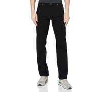 Wrangler Red Kabel Straight, pantalones para Hombre, Black Rinse, 38W / 30L