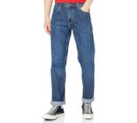 Wrangler RED KABEL STRAIGHT, Pantalones para Hombre, DARKSTONE, 33/30