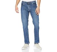Wrangler Red Kabel Straight, pantalones para Hombre, Mid Stone, 38W / 34L