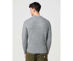 Wrangler Regular Cable Knit Sweater Grey Heather Talla M
