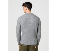 Wrangler Regular Cable Knit Sweater Grey Heather Talla S