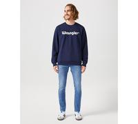 Wrangler Regular Logo Crew Sweat Navy Talla S